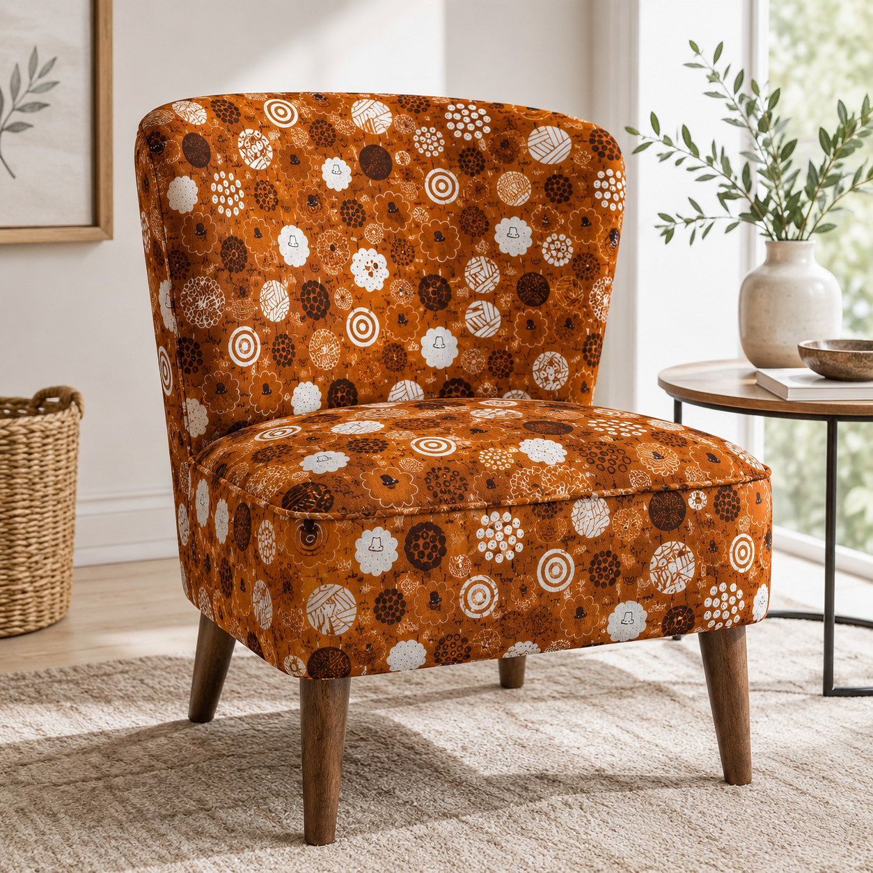 Fuwafuwa-san no Bokujo-Fuwafuwa-san-Harvest Fabric-Cotton+Steel