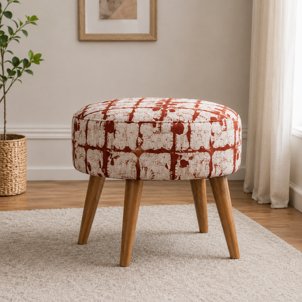 Rising Sun-Jolly Elepha-Umber Unbleached Canvas-Loes Van Oosten