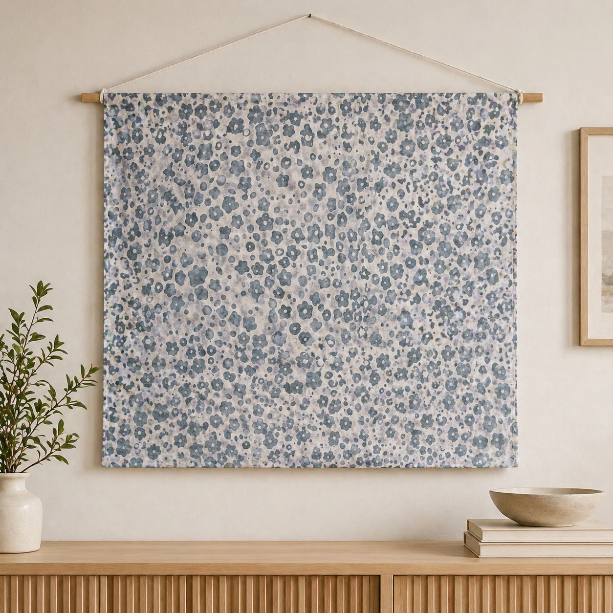 Blossom Batiks Queen Anne's Batik Fabric – Pastel Petit Flower
