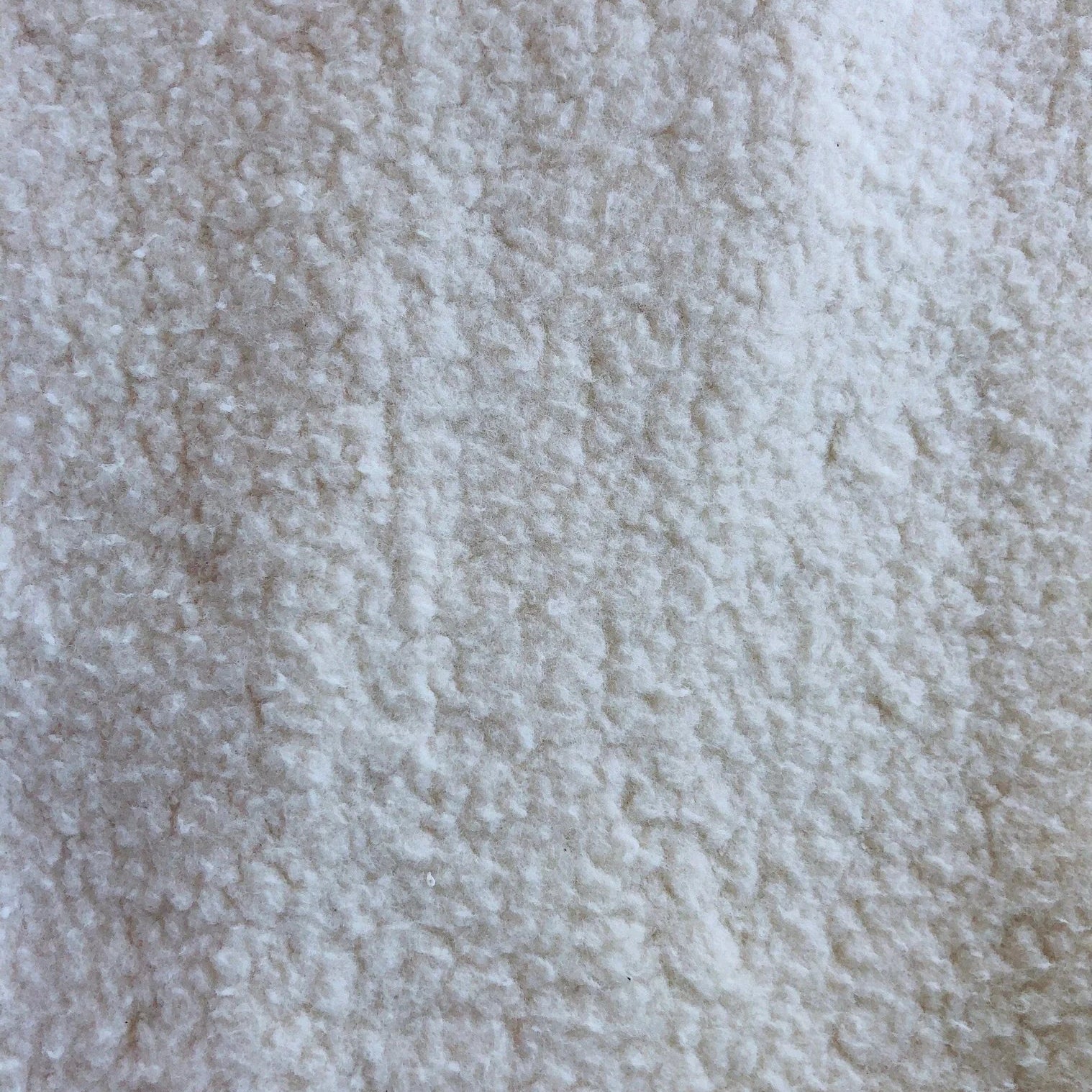 Organic Sherpa Fleece  - Organic Cotton - Knit Fabric - Made in USA - 39764164