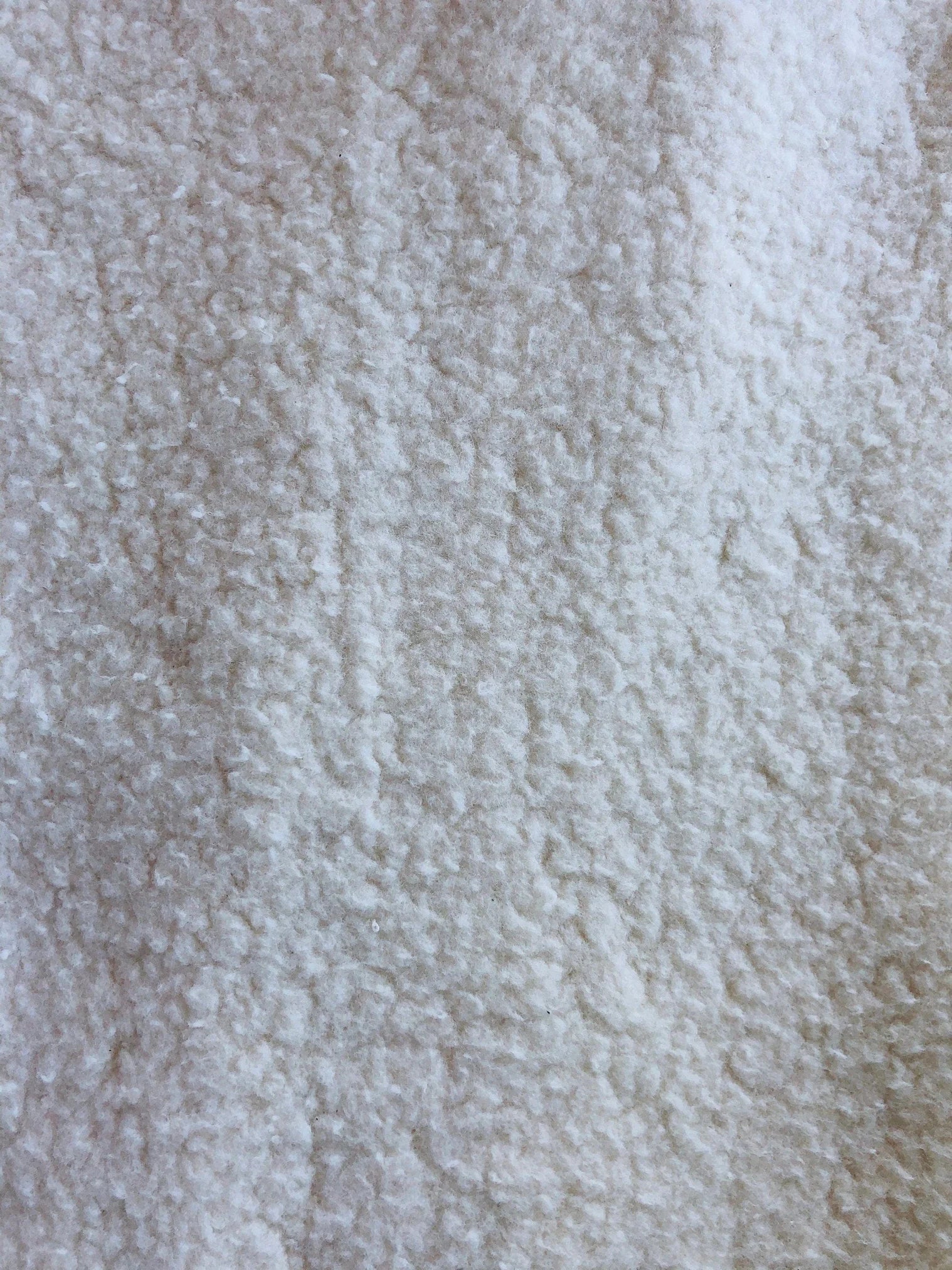 Organic Cotton Sherpa Fabric Fleece