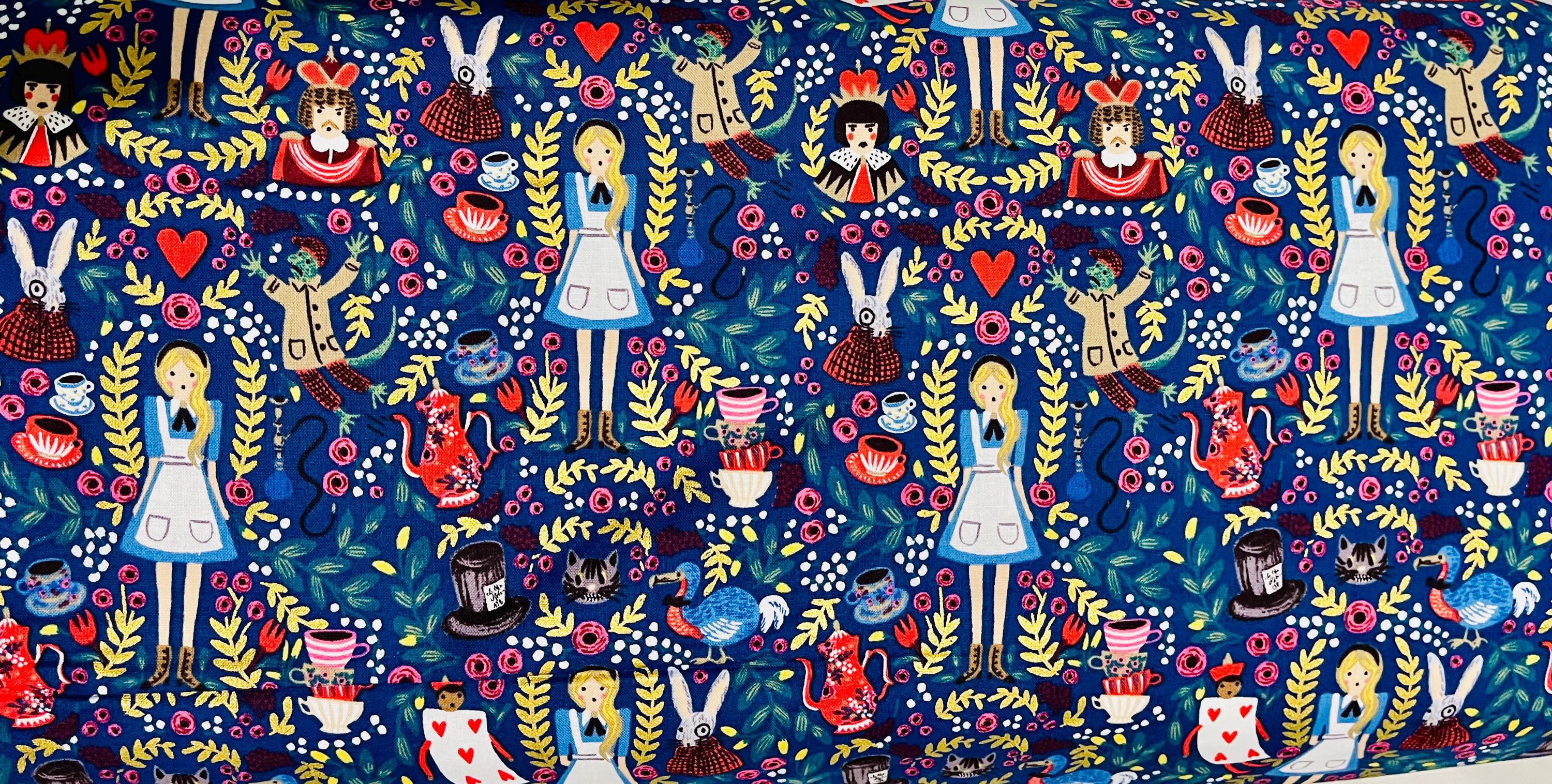 Wonderland - Rifle Paper Co- Alice in Wonderland - Cotton + Steel - Quilting Cotton