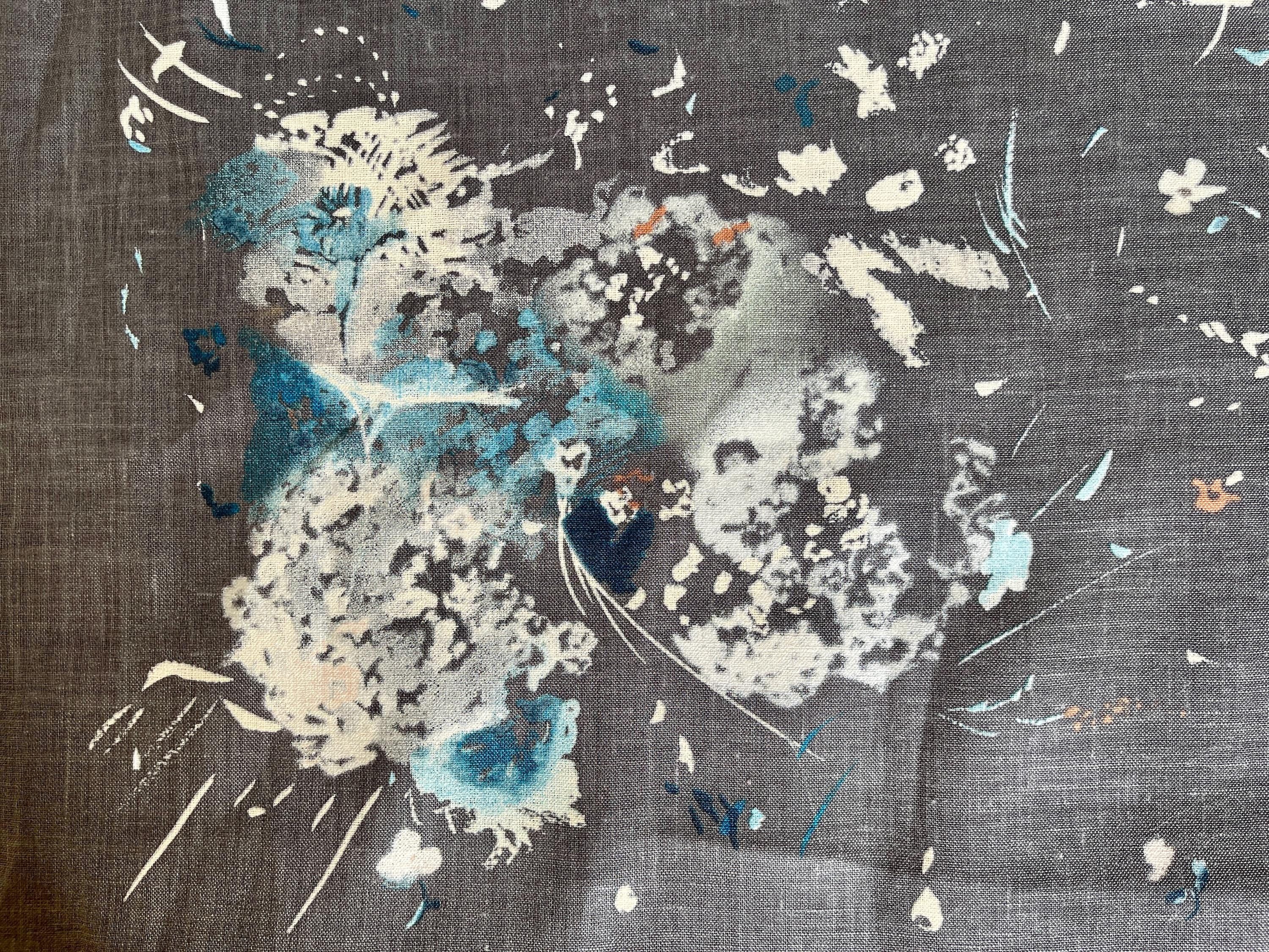 Nani Iro encounter metallic linen - kokka - Japanese fabric - EGX 11411 C