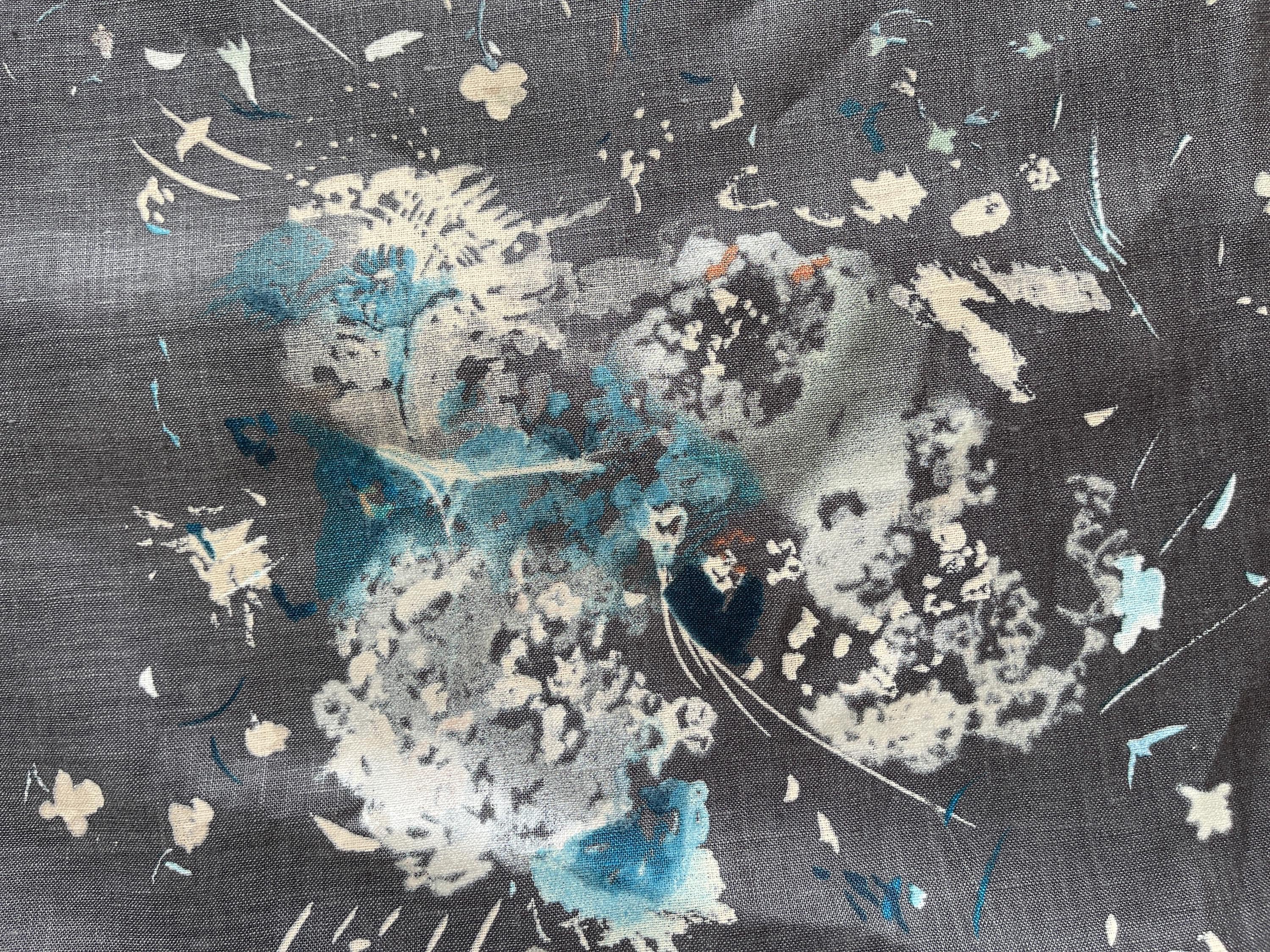 Nani Iro encounter metallic linen - kokka - Japanese fabric - EGX 11411 C