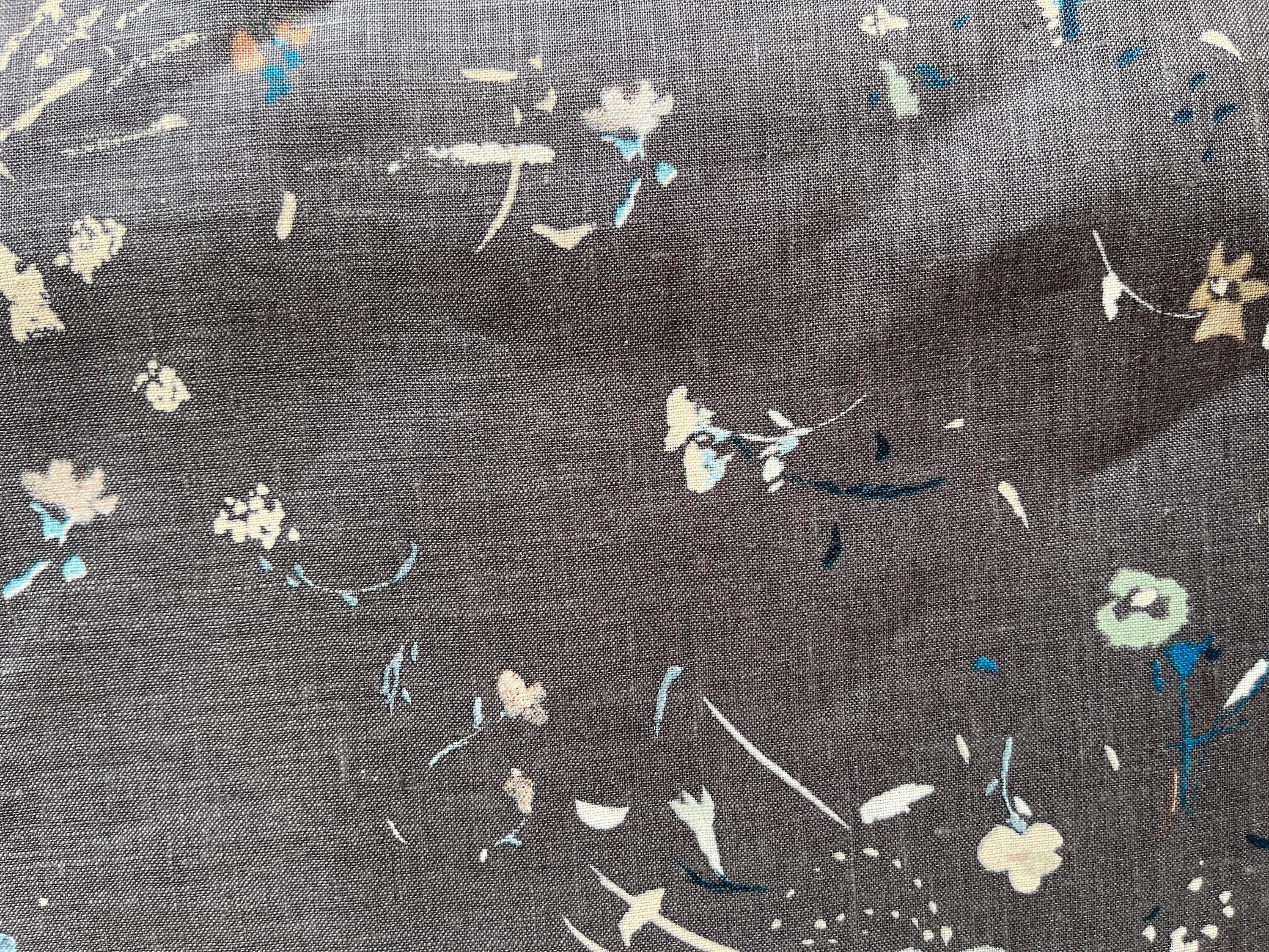 Nani Iro encounter metallic linen - kokka - Japanese fabric - EGX 11411 C