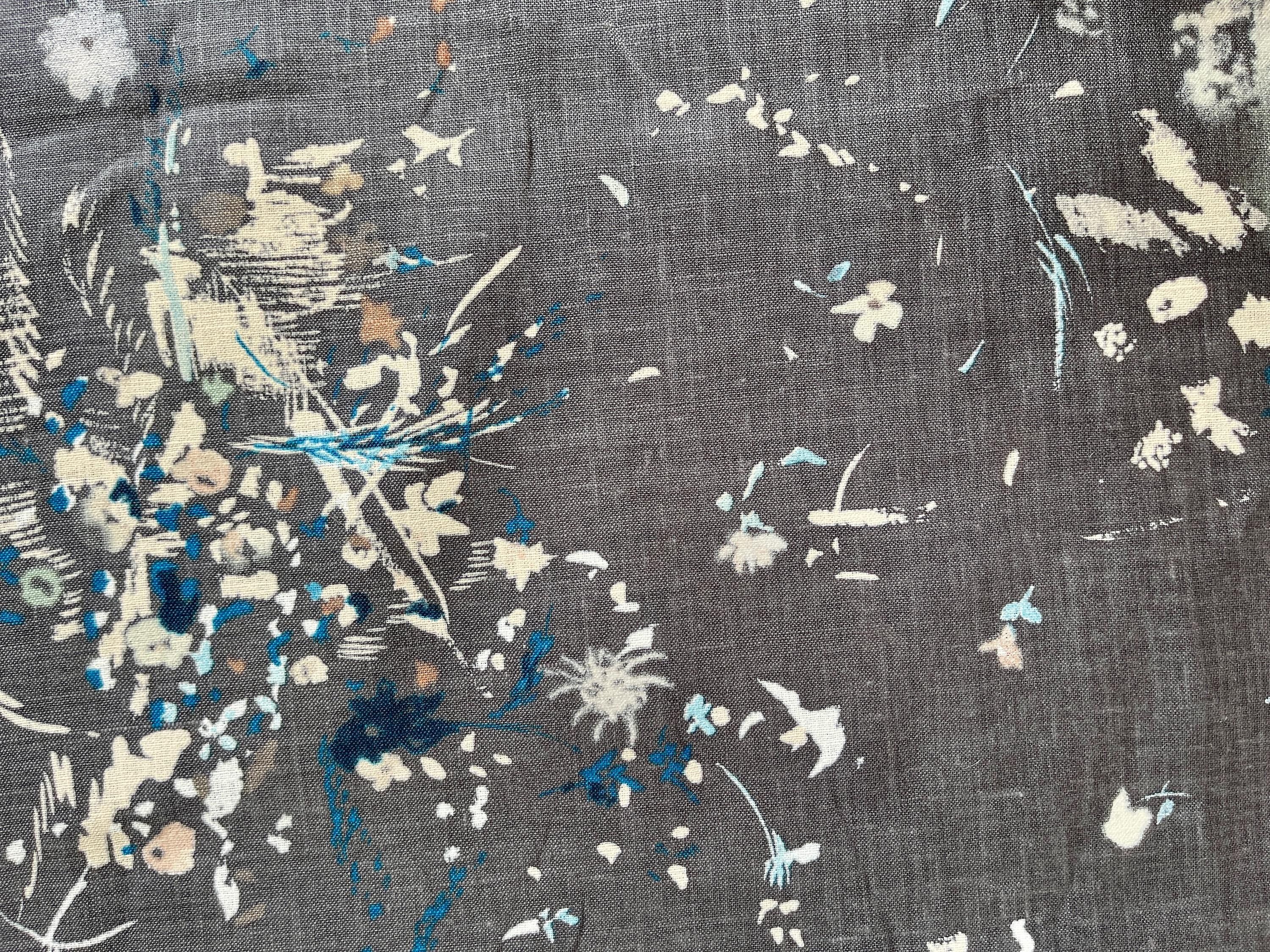 Nani Iro encounter metallic linen - kokka - Japanese fabric - EGX 11411 C