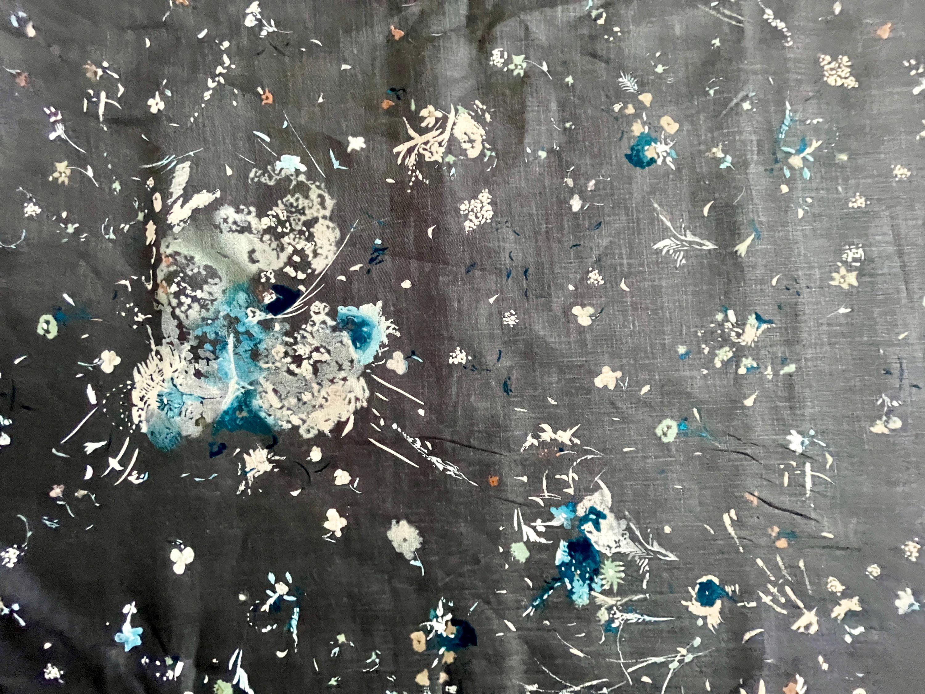 Nani Iro encounter metallic linen - kokka - Japanese fabric - EGX 11411 C