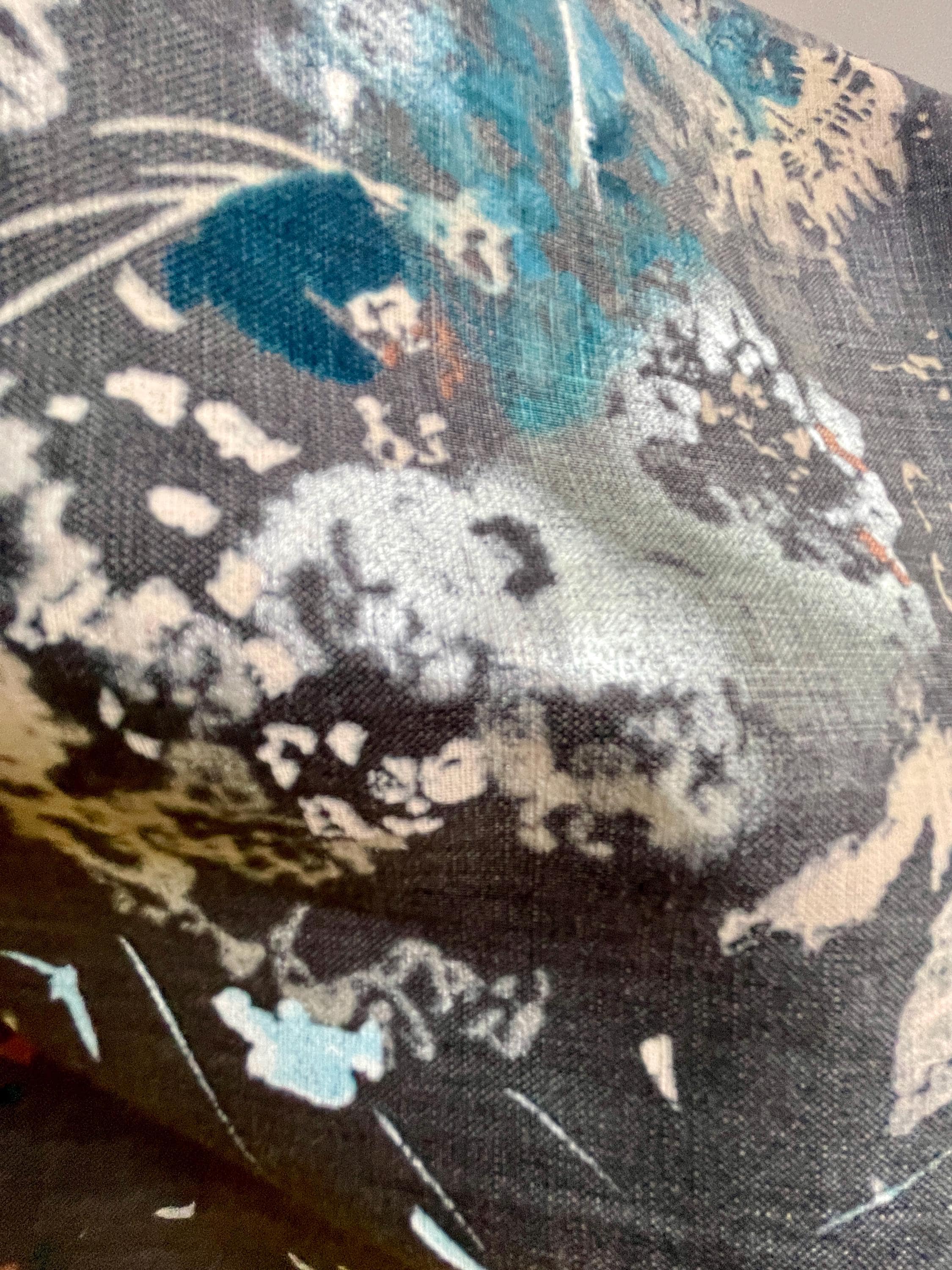 Nani Iro encounter metallic linen - kokka - Japanese fabric - EGX 11411 C