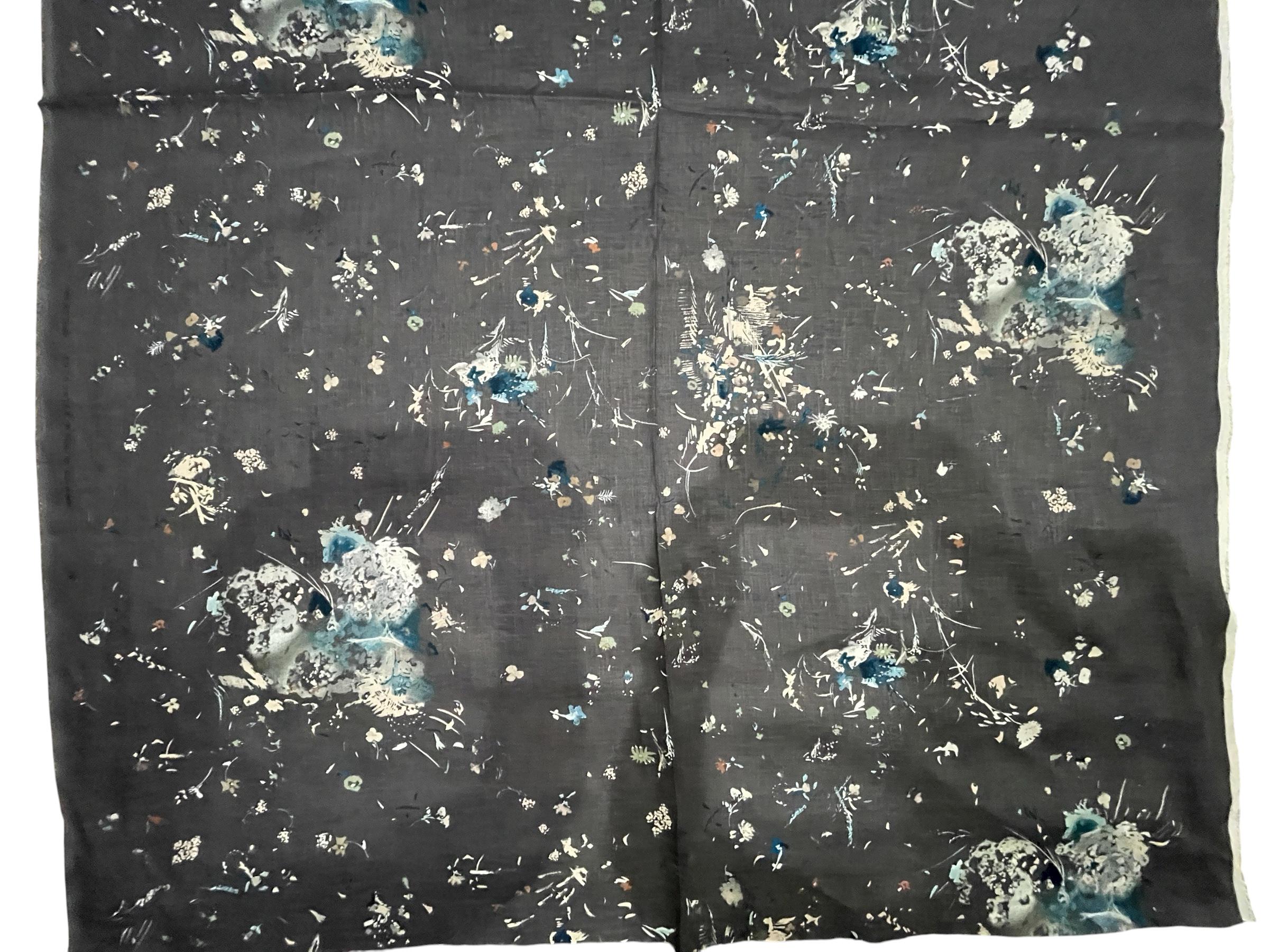 Nani Iro encounter metallic linen - kokka - Japanese fabric - EGX 11411 C