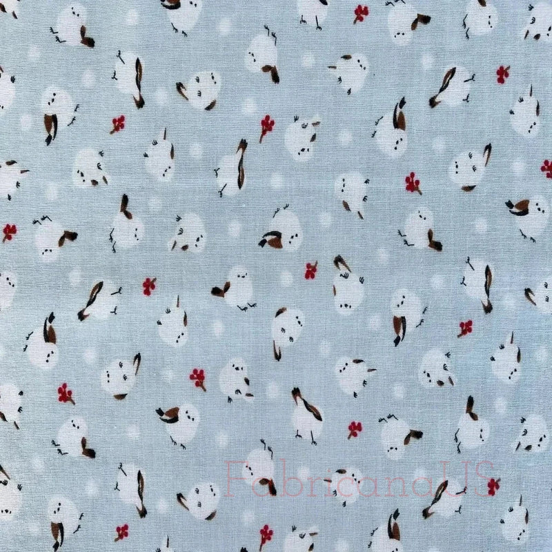 Bird Double Gauze - Bird Fabric - Double Gauze - Japanese Fabric