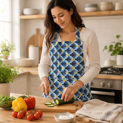 On a spring Day to the Sun Big Sky Fabric Cotton + Steel.