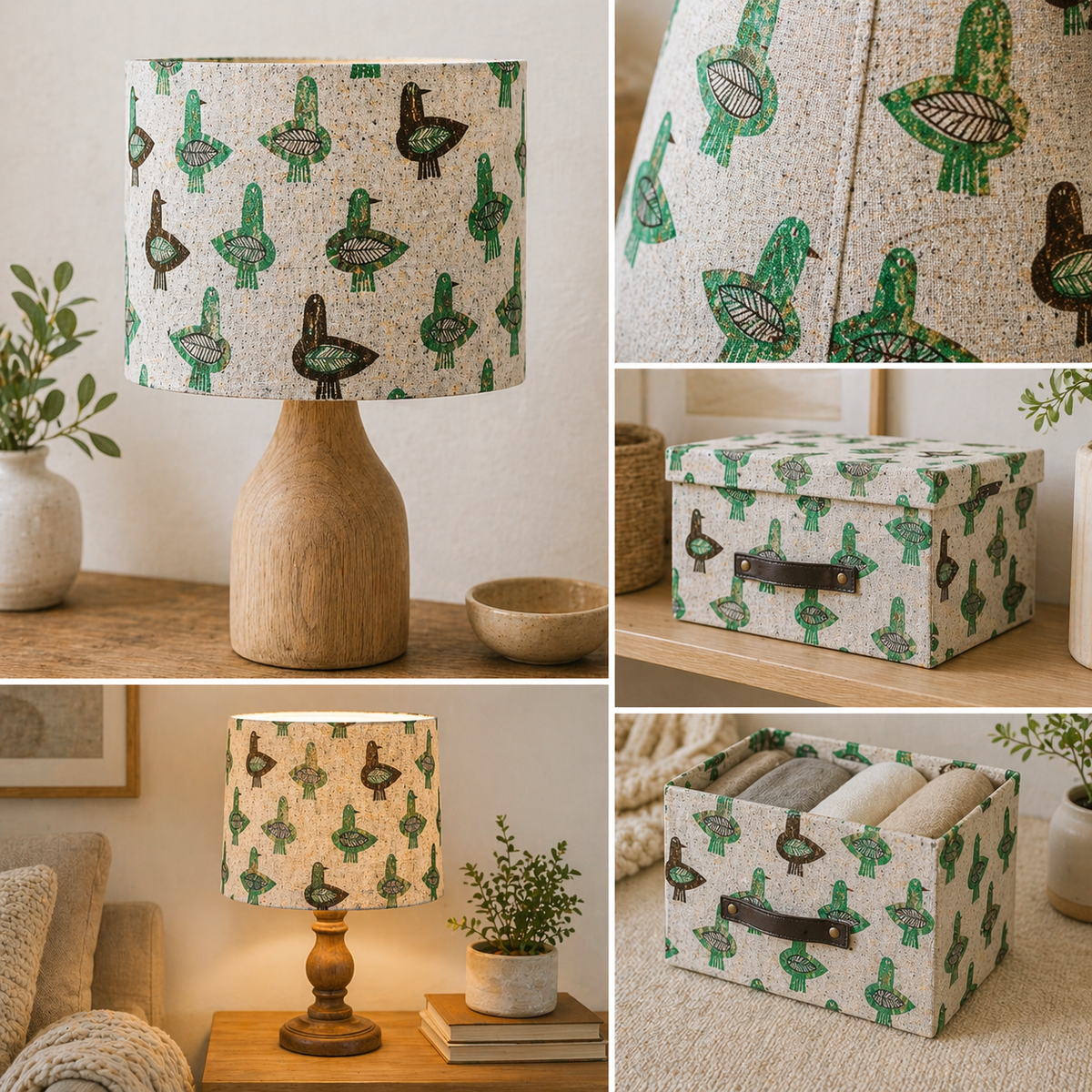 Bird - Bird Canvas - Hokkoh - Japanese Fabric - Lightweight Canvas