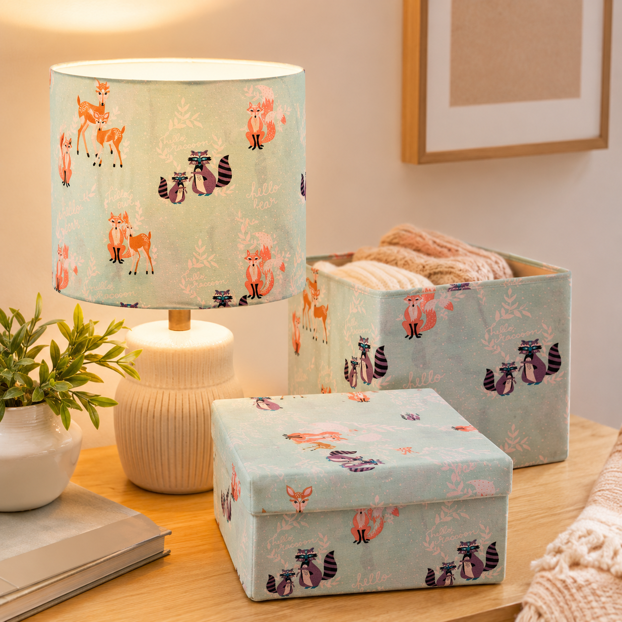 Hello Bear Oh Hello Meadow Fabric by Bonnie Christine for Art Gallery Fabrics