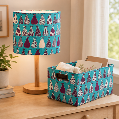 Kokka Pear Fabric – Japanese Lightweight Canvas for Sewing & Crafts