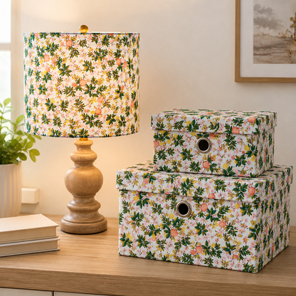 Rifle Paper Co. Primavera Citrus Floral Mint 100% Quilting Cotton Fabric