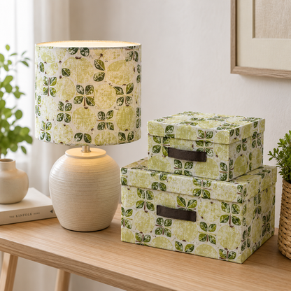 Under the Apple Tree Apple-Green Fabric-Loes Van Oosten