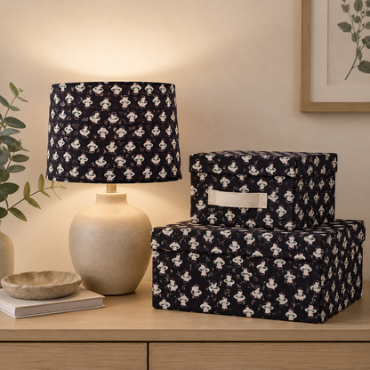 In The Woods -Mushroom-Eggplant Unbleached Fabric- Loes Van Oosten - Cotton + Steel - Quilting Cotton Fabric