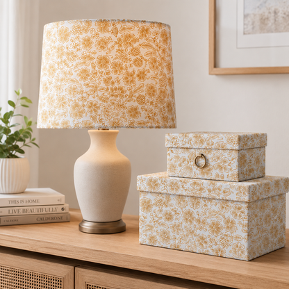Rifle Paper Co. Cotton + Steel Primavera Moxie Floral Mint Metallic Fabric