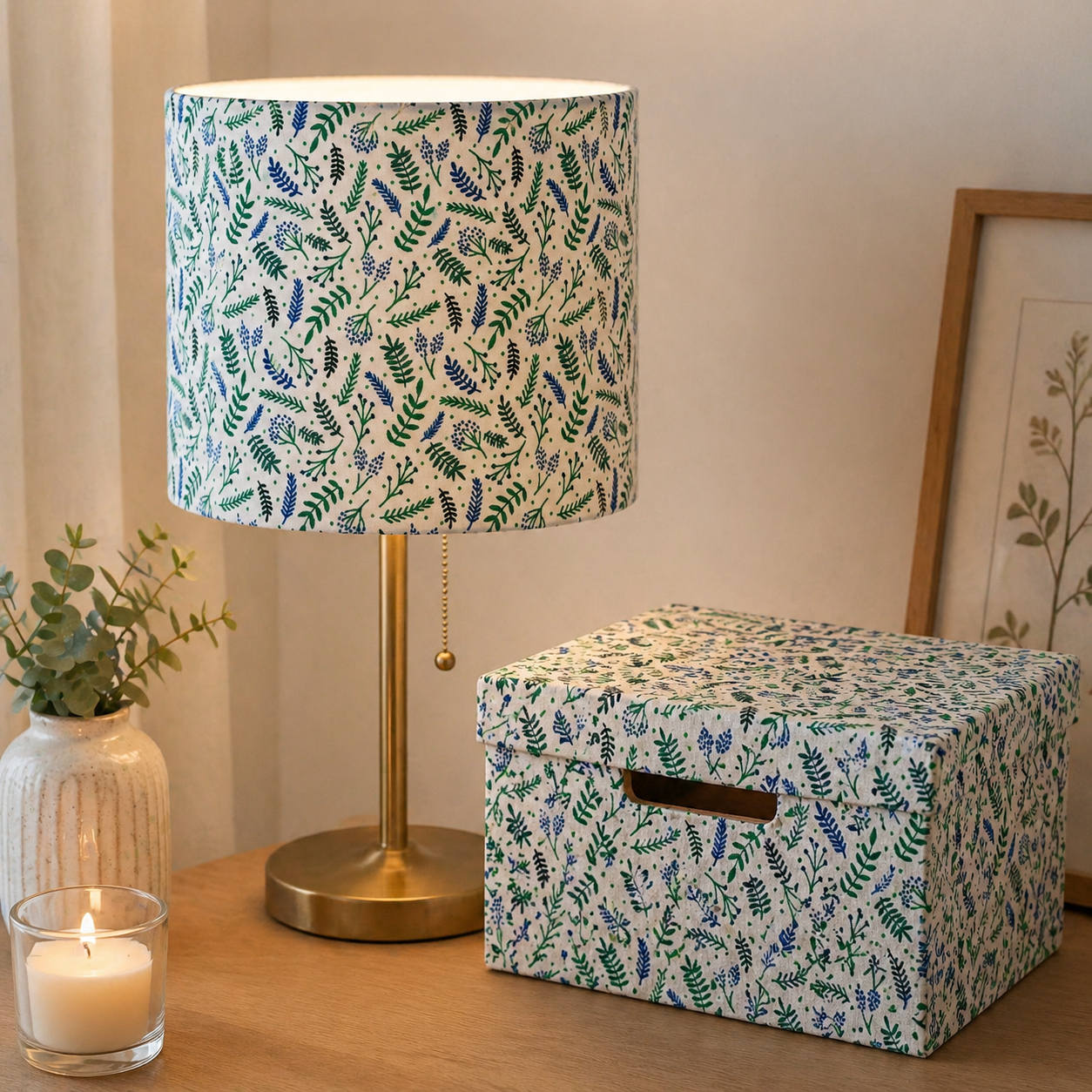 Branching Out-Unbleached Quilting Cotton-Jade Mosinksi-JM110-B16