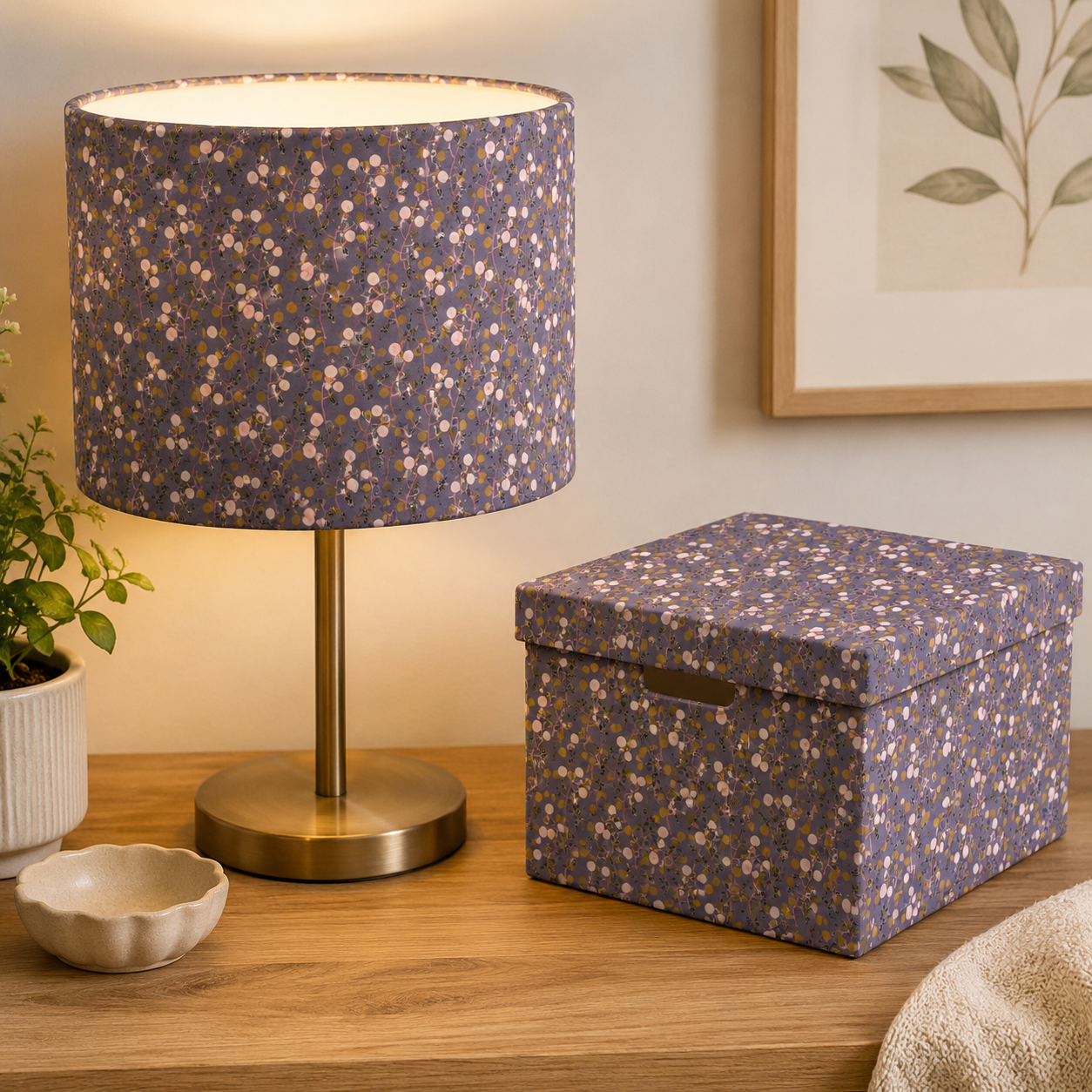 Emilia - Charlotte - Slate Fabric - Cotton + Steel