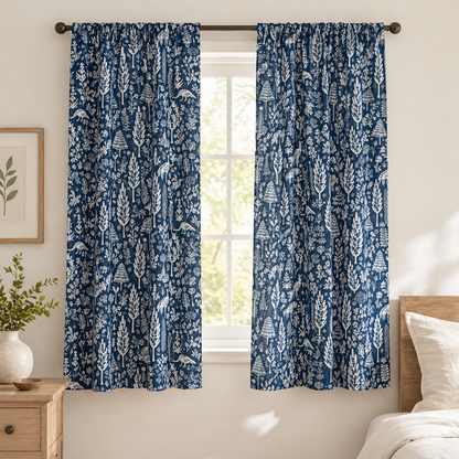 Camont-Menagerie Silhouette-Black Fabric-Rifle Paper Co-Cotton+ Steel