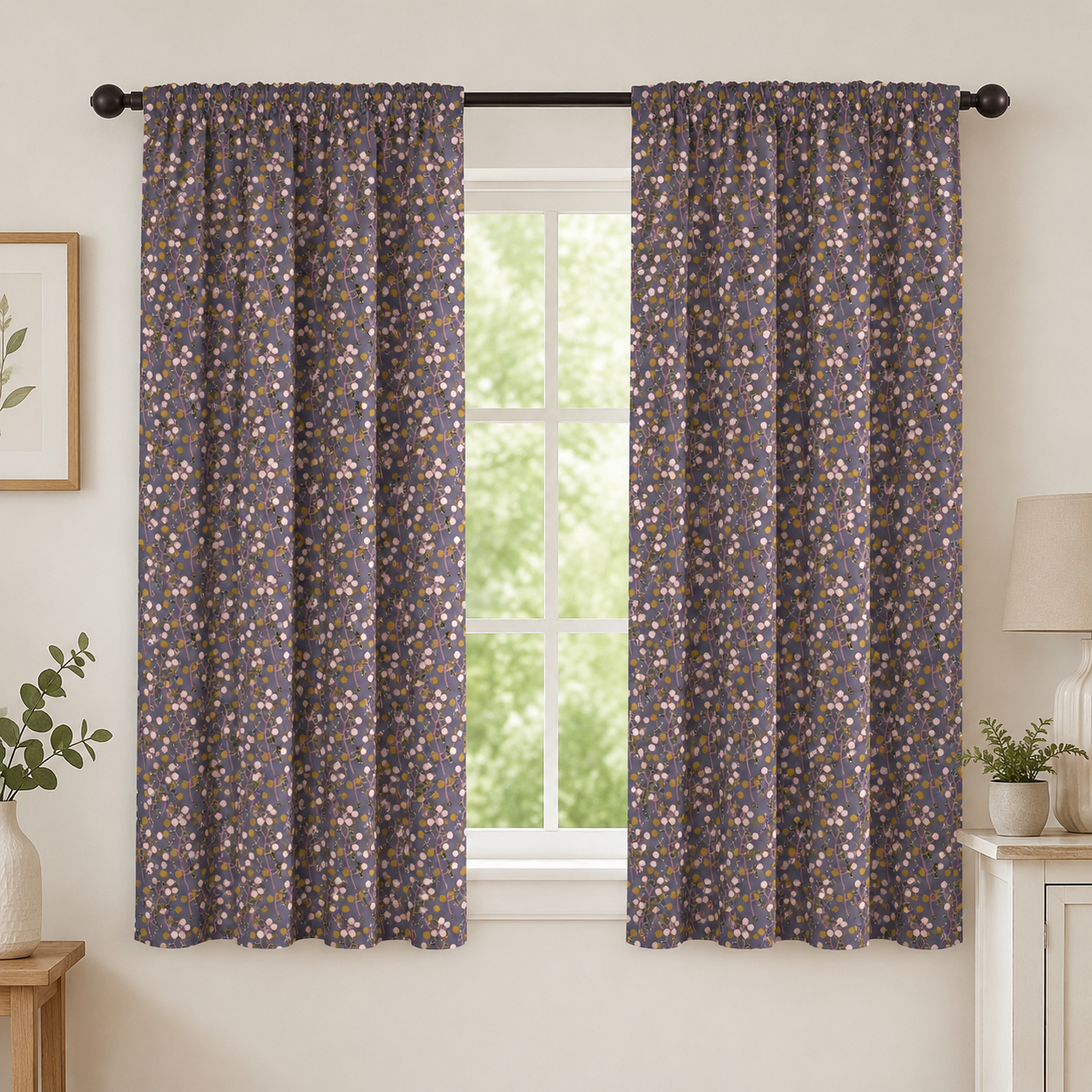 Emilia - Charlotte - Slate Fabric - Cotton + Steel