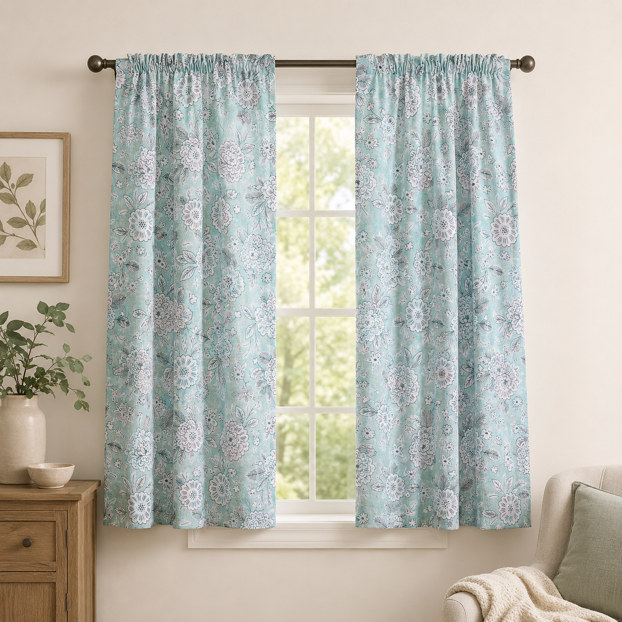 Earth Magic-Flower Dream-Magic Fabric-Erin McManness-Cotton + Steel