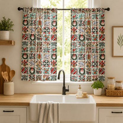 Holiday Tapestry Cream Fabric Holiday Classics by Rifle Paper Co. for Cotton + Steel