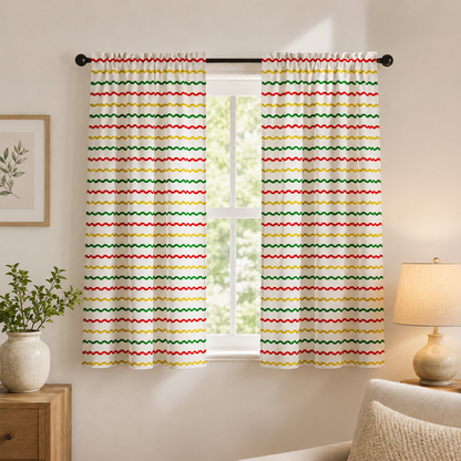 Ribbon Stripe Cream Metallic Holiday Classics Fabric by Rifle Paper Co. for Cotton + Steel