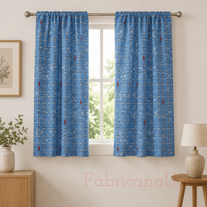 London Town HRH-Blue Fabric-Sara Mulvanny-Cotton + Steel