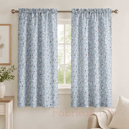 Cosmo Bird Double Gauze Cotton Fabric – Soft, Breathable & Lightweight Japanese Fabric, Half Yard 44” – Perfect for Sewing, Quilting & DIY Projects