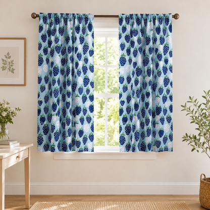 Under the Apple Tree - Queen of Berries Water-drop Fabric-Loes Van Oosten-Cotton + Steel
