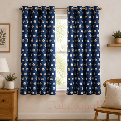 Dog-Dog Fabric-Japanese Fabric-Kokka-Double Gauze Cotton