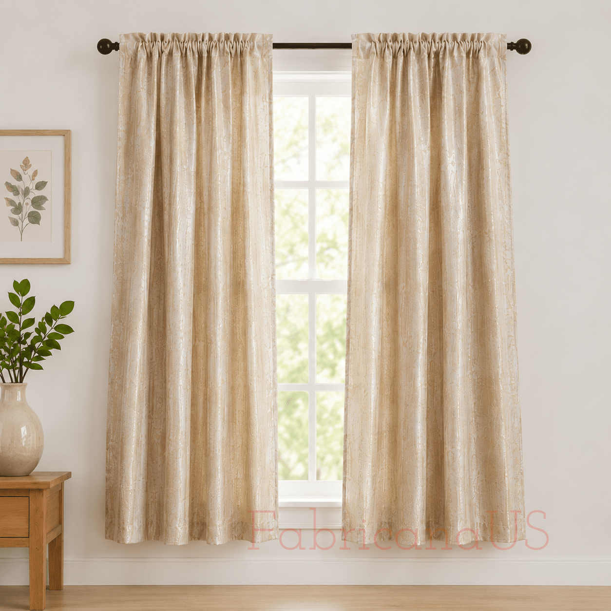 Silk Dupioni - Indian silk Dupioni - Silk Fabric - Rose Gold
