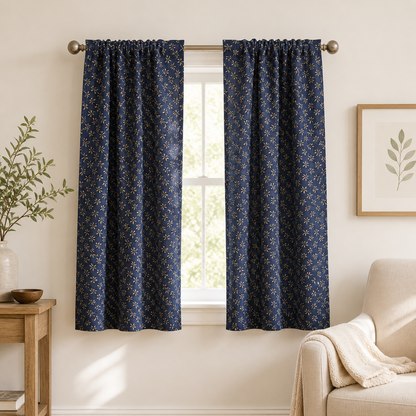 Dragonfly Navy Blue Fabric-Westex Sevenberry-Japanese Sheeting Fabric-88222-7-14