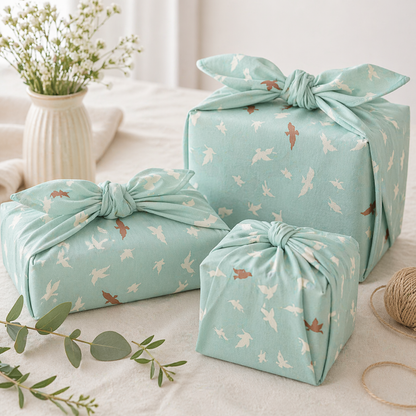 Art Gallery Fabrics-Aves Chatter Shine-Winged-Birds-Bonnie Christine-WNG-1026