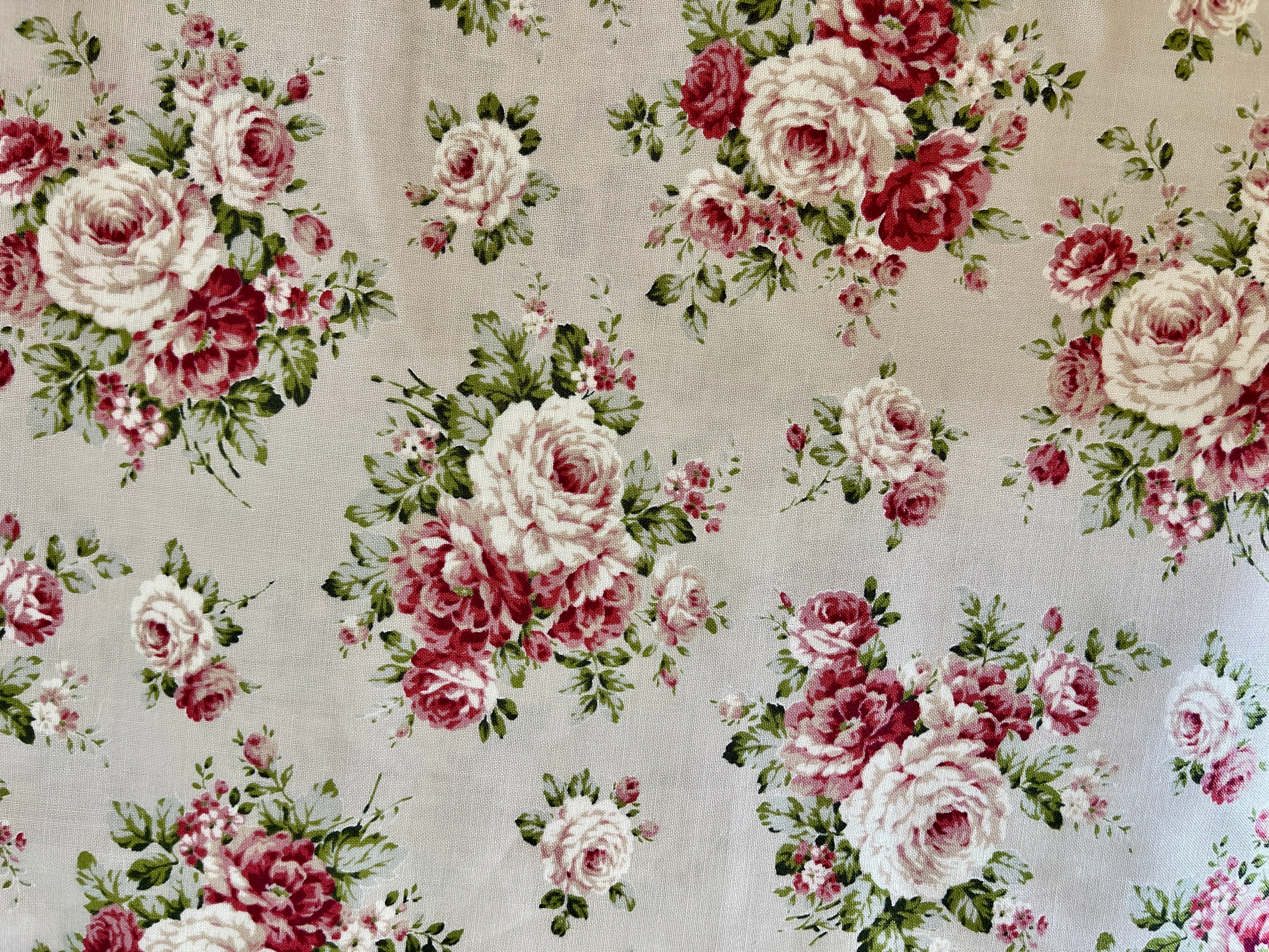 Country Floral - Nakamura - Japanese Fabric - Floral Fabric - Roses