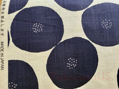 Muddy Works-Kokka Anpan Fabric-Japanese Lightweight Canvas