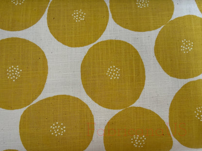 Muddy Works-Kokka Anpan Fabric-Japanese Lightweight Canvas
