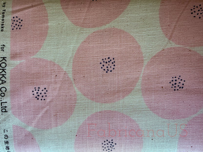Muddy Works-Kokka Anpan Fabric-Japanese Lightweight Canvas