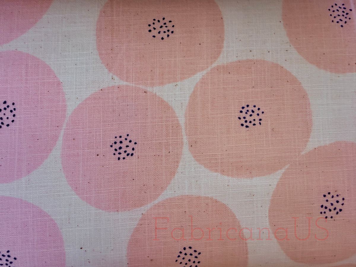 Muddy Works-Kokka Anpan Fabric-Japanese Lightweight Canvas