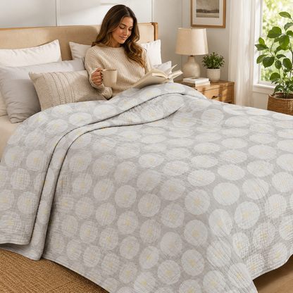 Muddy Works-Mini Anpan Cotton Double Gauze-Japanese fabric