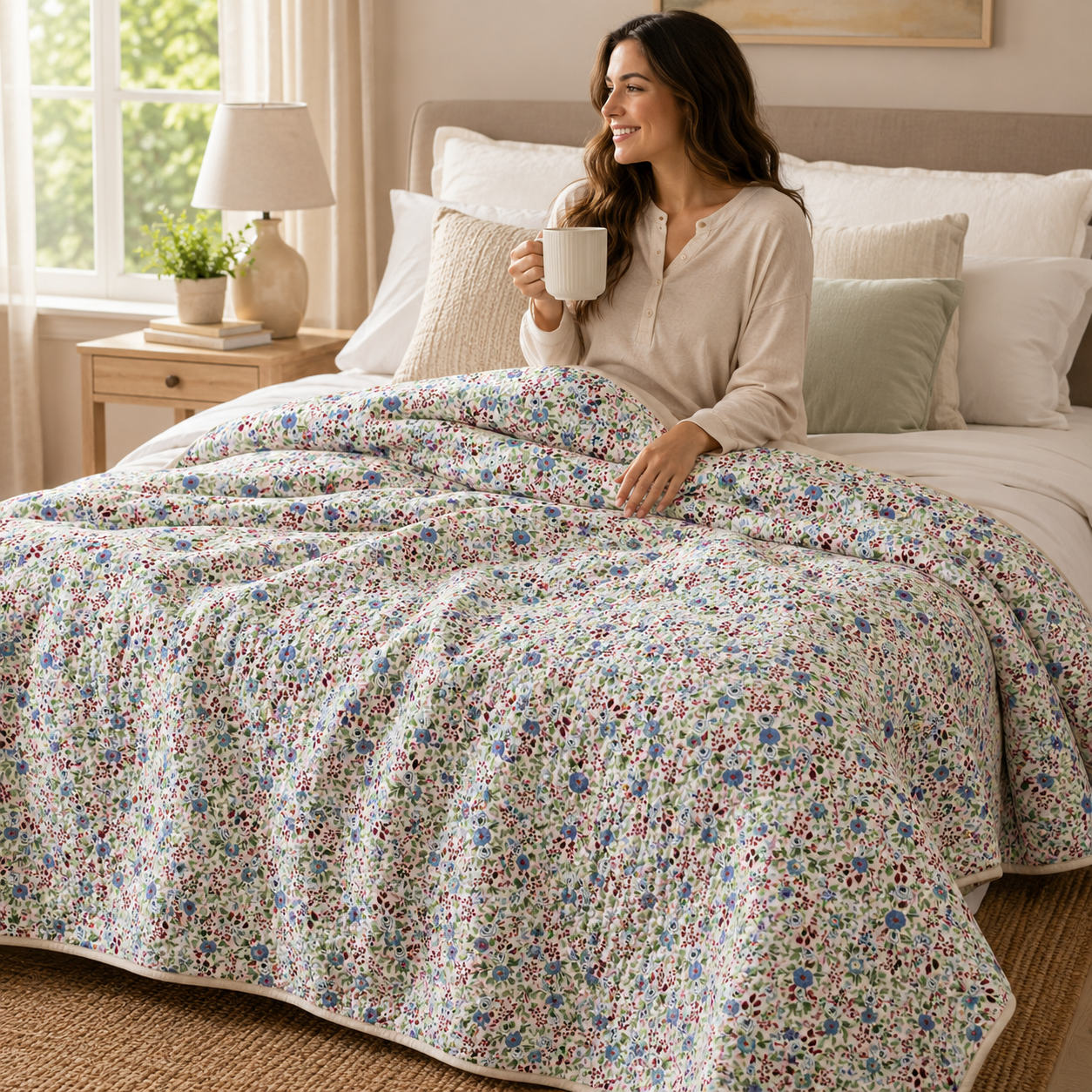 Rifle Paper Co. Garden Party Rosa Lilac Quilting Cotton Fabric