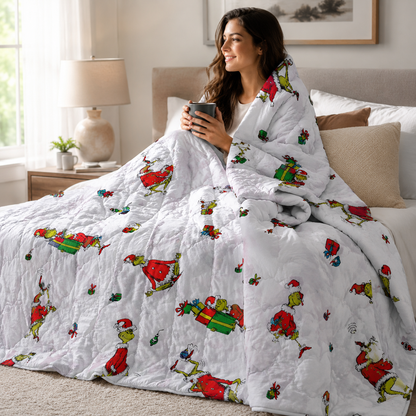 Robert Kaufman – How the Grinch Stole Christmas – Quilting Cotton Fabric