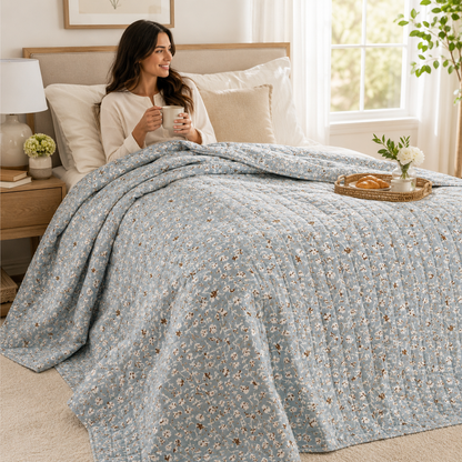 Summer Folk-Little Florets-Breeze Fabric-Lissie Teehee-Cotton+Steel