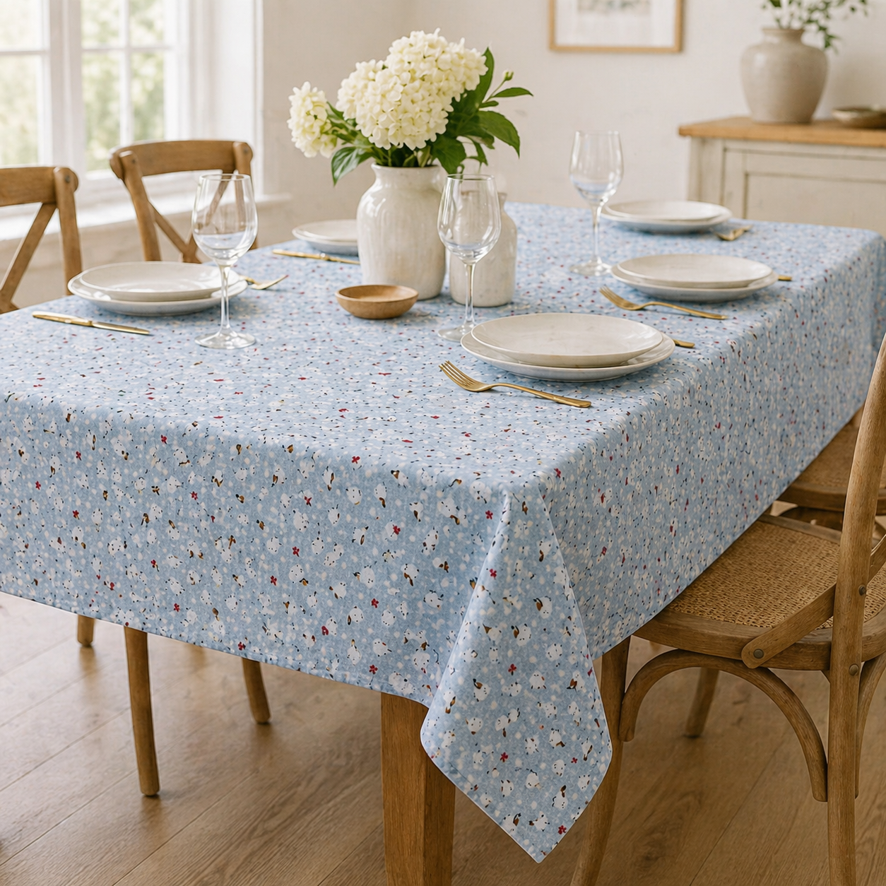 Cosmo Bird Double Gauze Cotton Fabric – Soft, Breathable & Lightweight Japanese Fabric, Half Yard 44” – Perfect for Sewing, Quilting & DIY Projects