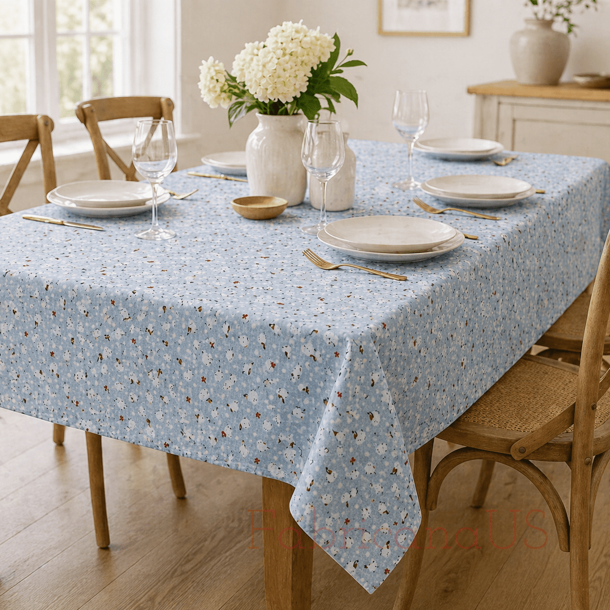 Cosmo Bird Double Gauze Cotton Fabric – Soft, Breathable & Lightweight Japanese Fabric, Half Yard 44” – Perfect for Sewing, Quilting & DIY Projects