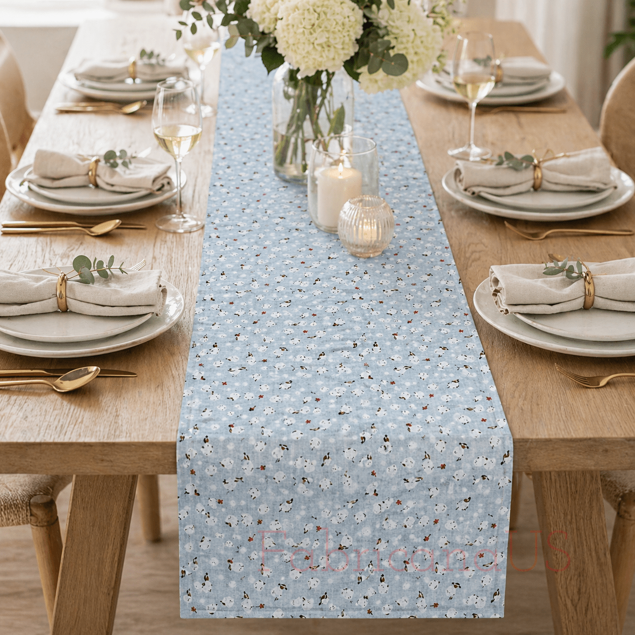 Cosmo Bird Double Gauze Cotton Fabric – Soft, Breathable & Lightweight Japanese Fabric, Half Yard 44” – Perfect for Sewing, Quilting & DIY Projects