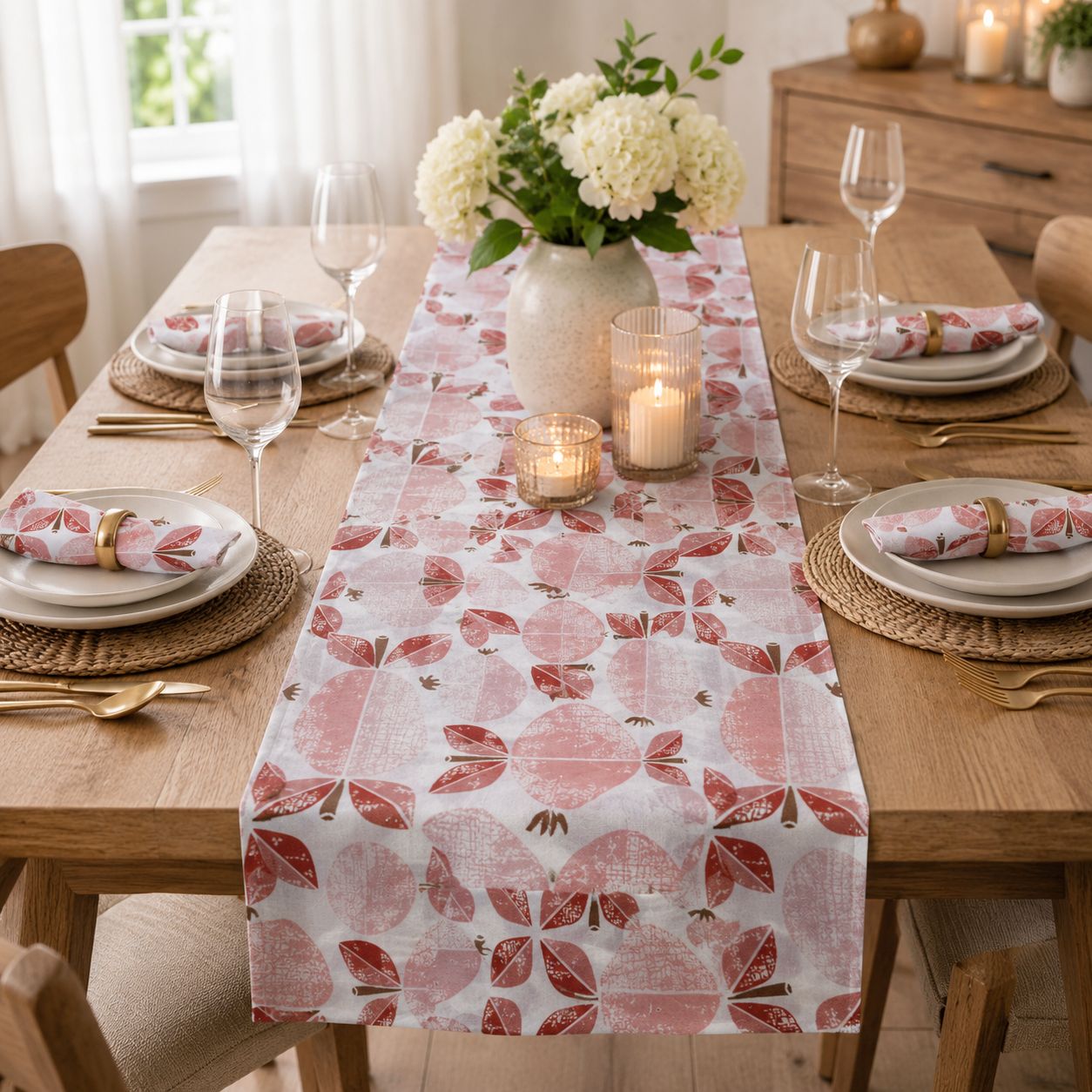 Under the Apple Tree-Apple Candy-Apple Red Fabric-Loes Van Oosten