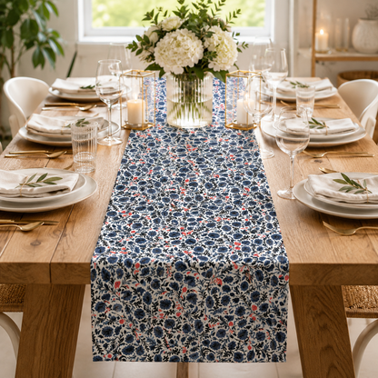 Earth Magic - Mushroom Forest - Periwinkle Fabric - Erin McManness - Cotton+Steel